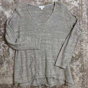 J Jill Neutral Sweater never worn